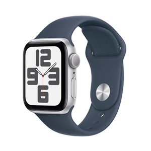 Apple Watch SE 2024 GPS 44mm Viền Nhôm - Dây Cao Su - Chính hãng VN/A image