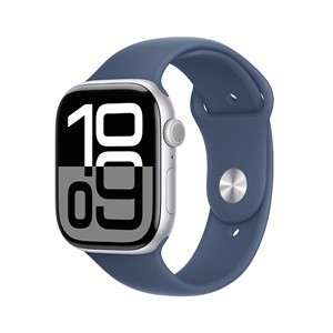 Apple Watch Series 10 GPS 42mm Viền Nhôm - Dây Cao Su - Chính hãng VN/A Bạc Silver