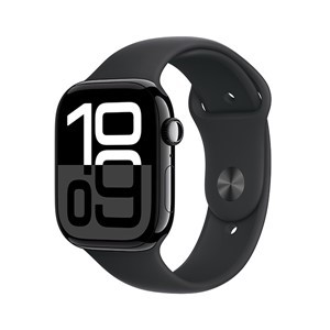 Apple Watch Series 10 GPS 42mm Viền Nhôm - Dây Cao Su - Chính hãng VN/A Đen Bóng