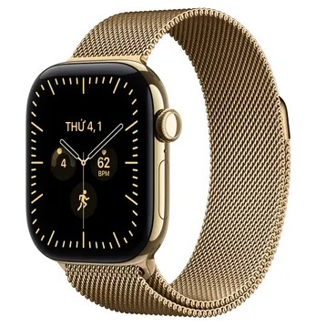 Apple Watch Series 12 5G 42mm Viền Titan - Dây Thép - Chính hãng VN/A image