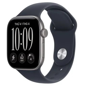 Apple Watch Series 12 GPS 42mm Viền Nhôm - Dây Cao Su - Chính hãng VN/A Xám