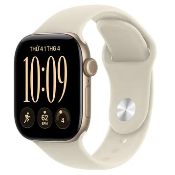 Apple Watch Series 12 GPS 46mm Viền Nhôm - Dây Cao Su - Chính hãng VN/A image