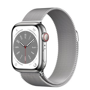 Apple Watch Series 8 LTE 41mm viền thép dây thép - Chính hãng VN/A image