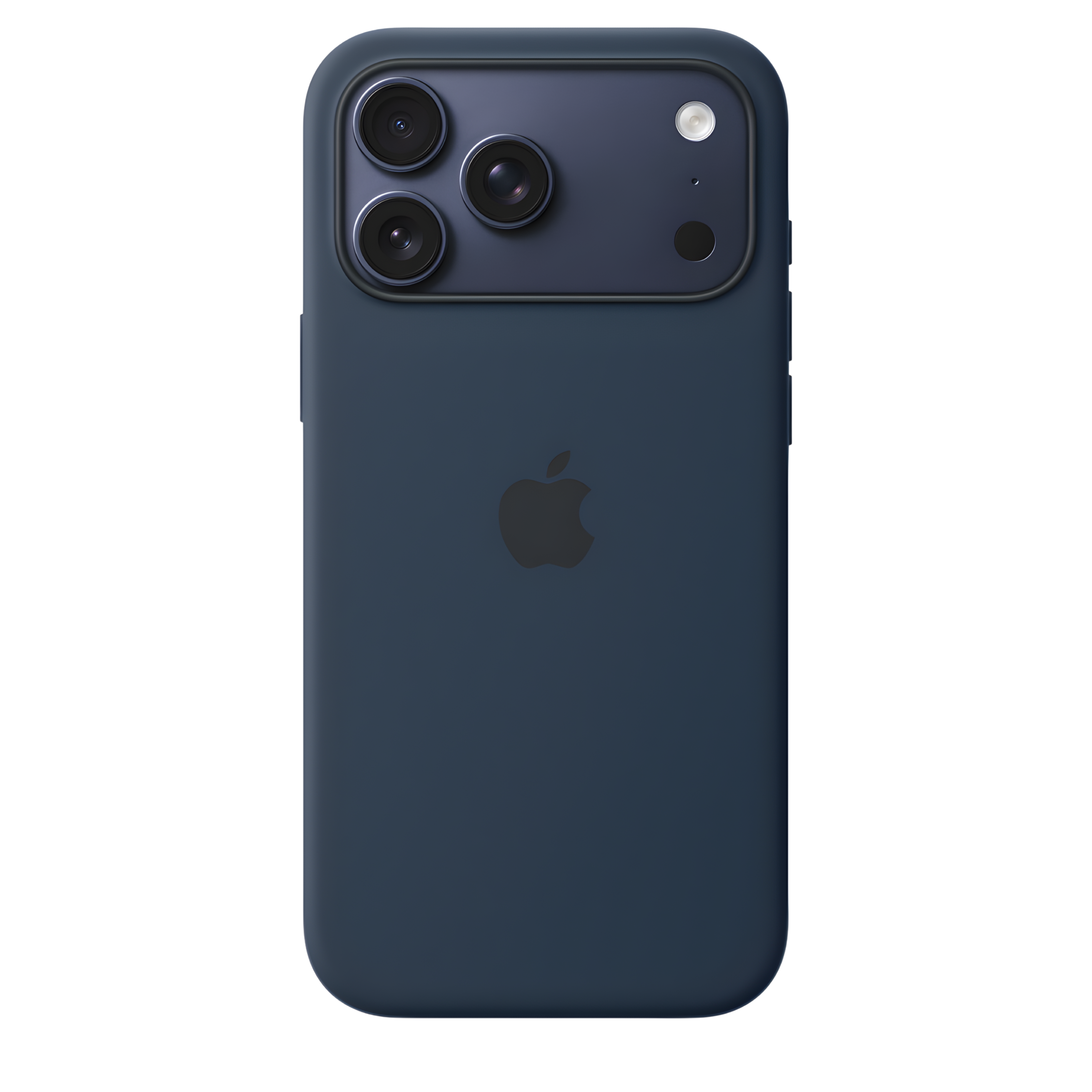 Ốp Lưng Silicon MagSafe cho iPhone 17 Pro Max - Chính Hãng Xanh Đậm